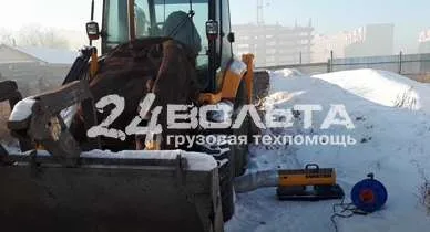 Отогрев спецтехники в мороз Отогрев спецтехники