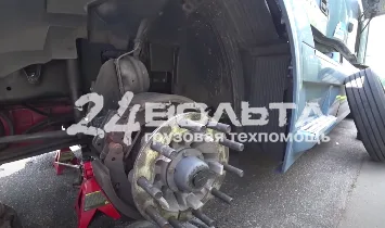 Замена ступицы volvo vnl Замена ступицы Вольво ВНЛ